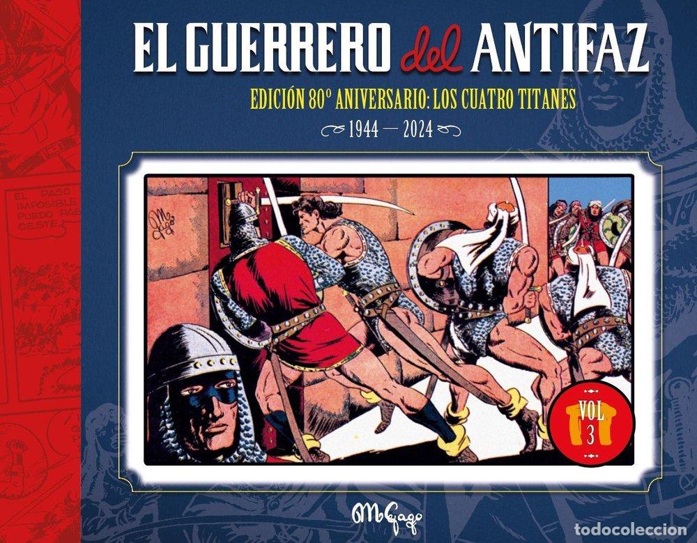 Livros: EL GUERRERO DEL ANTIFAZ EDICION 80&ordm; ANIVERSARIO VOL. 03 - GAGO, MANUEL