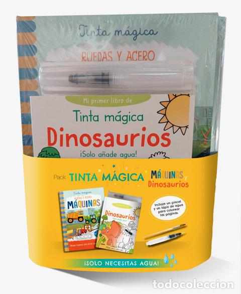 Libros: PACK TINTA MAGICA MAQUINAS Y DINOSAURIOS - VARIOS AUTORES