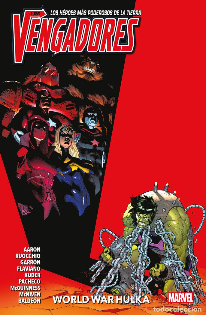 books: LOS VENGADORES 10 WORLD WAR HULKA - AARON KUDER