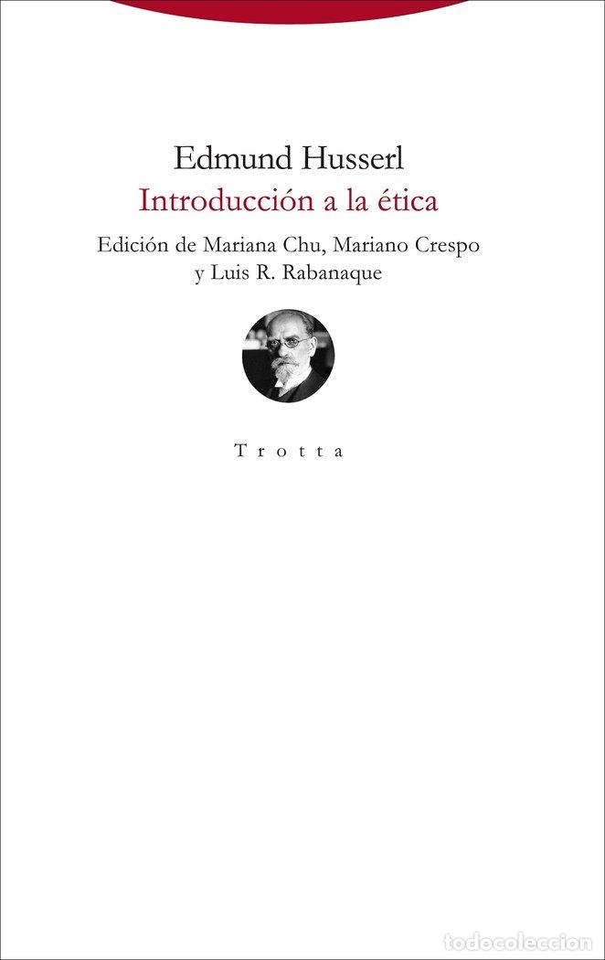 Livros: INTRODUCCION A LA ETICA - HUSSERL, EDMUND