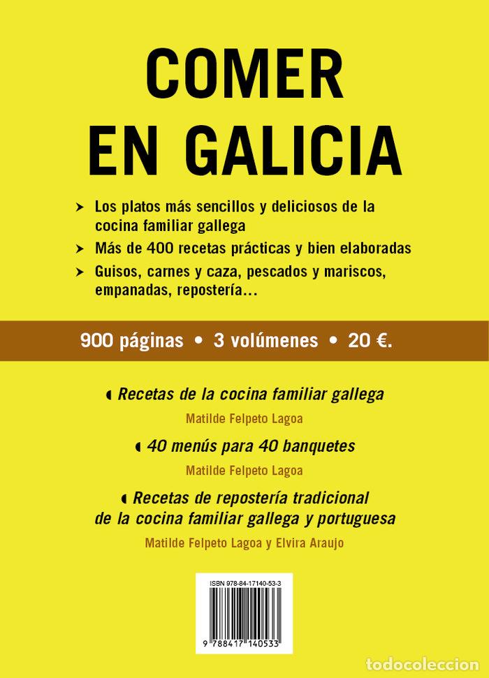 B&uuml;cher: COMER EN GALICIA - FELPETO LAGOA, MATILDE