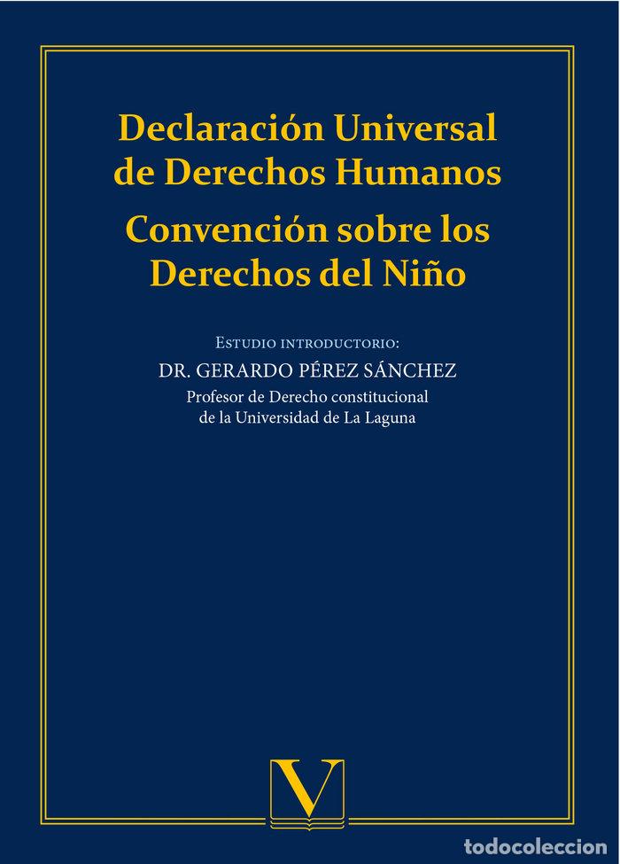 Livres: DECLARACION UNIVERSAL DE DERECHOS HUMANOS. CONVENCION SOBRE - AA.VV.