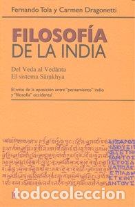 books: FILOSOFIA DE LA INDIA - TOLA, FERNANDO