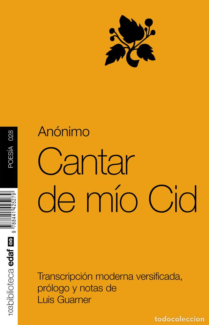 books: CANTAR DE MIO CID - AA.VV