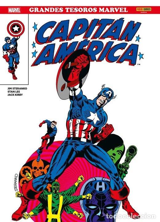 Libros: GRANDES TESOROS MARVEL CAPITAN AMERICA DE JIM STERANKO - JACK KIRBY, JIM STERANKO, STAN LEE
