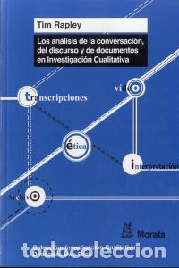 B&uuml;cher: ANALISIS DE LA CONVERSACION DEL DISCURSO Y DOCUMENTOS INVES - RAPLEY, TIM