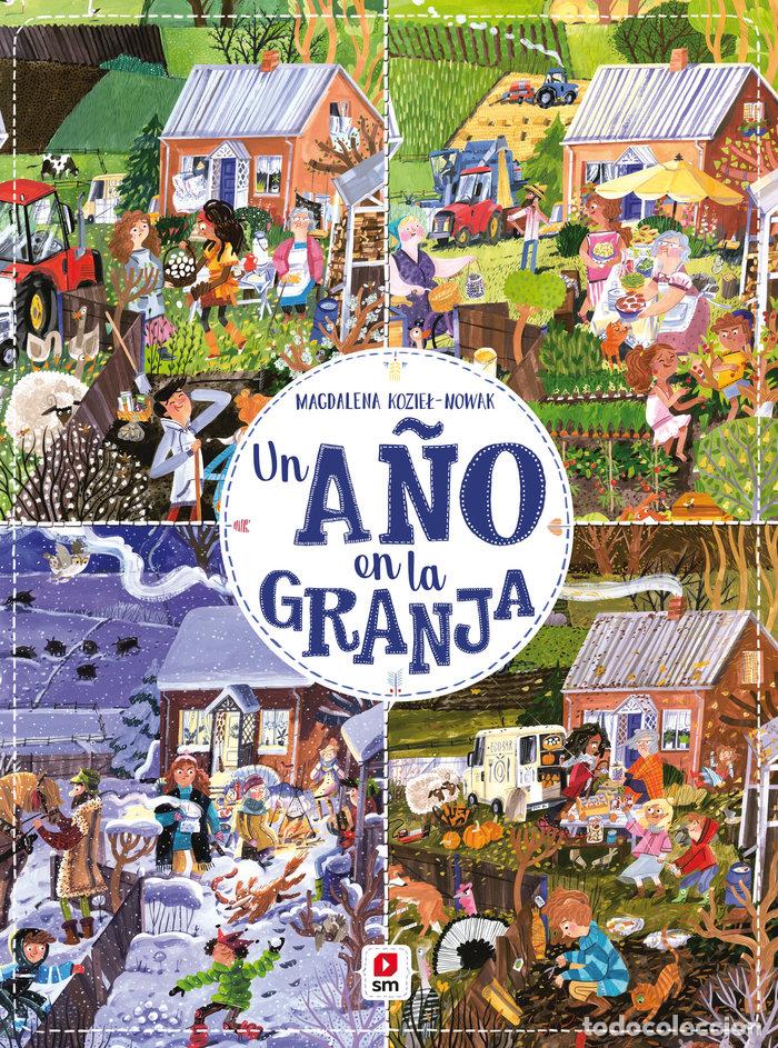 Livres: UN A&Ntilde;O EN LA GRANJA - KOSIEL-NOWAK, MAGDALENA