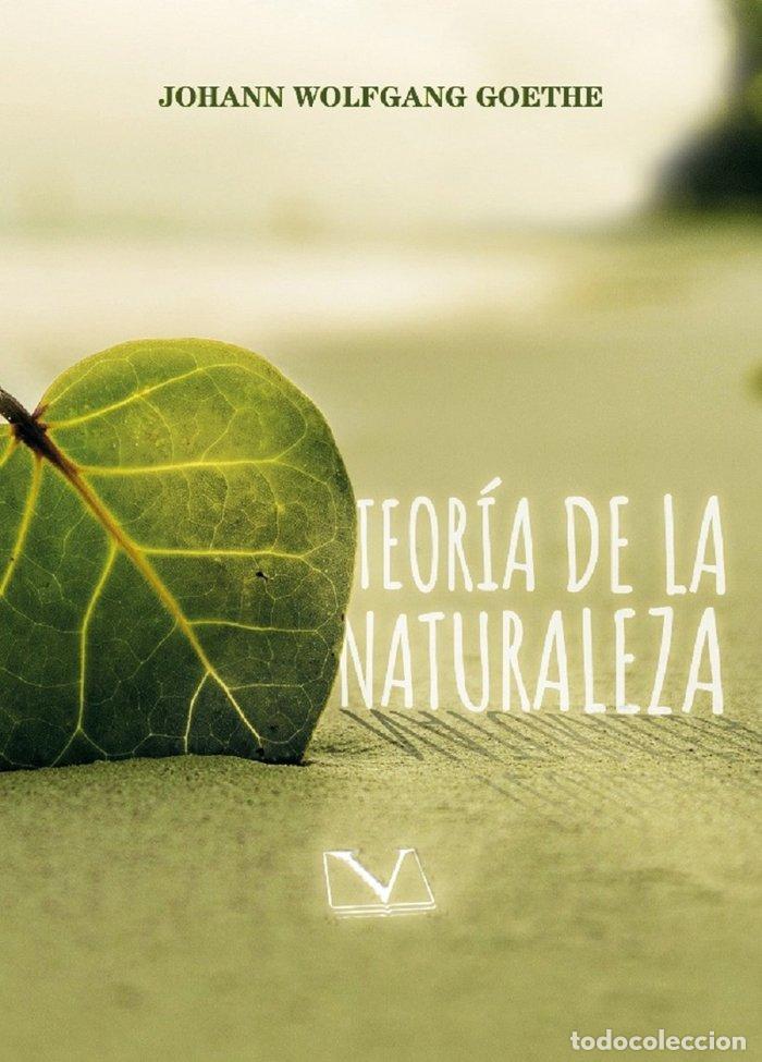 Libros: TEORIA DE LA NATURALEZA - VON GOETHE, JOHAN WOLFGANG