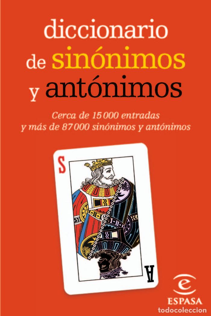 Libros: DIC.SINONIMOS ANTONIMOS MINI 11 - ESPASA CALPE