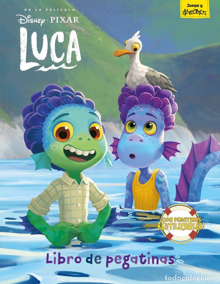 books: LUCA LIBRO DE PEGATINAS - DISNEY