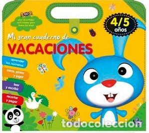 B&uuml;cher: MI GRAN CUADERNO DE VACACIONES 4/5 A&Ntilde;OS - AA.VV