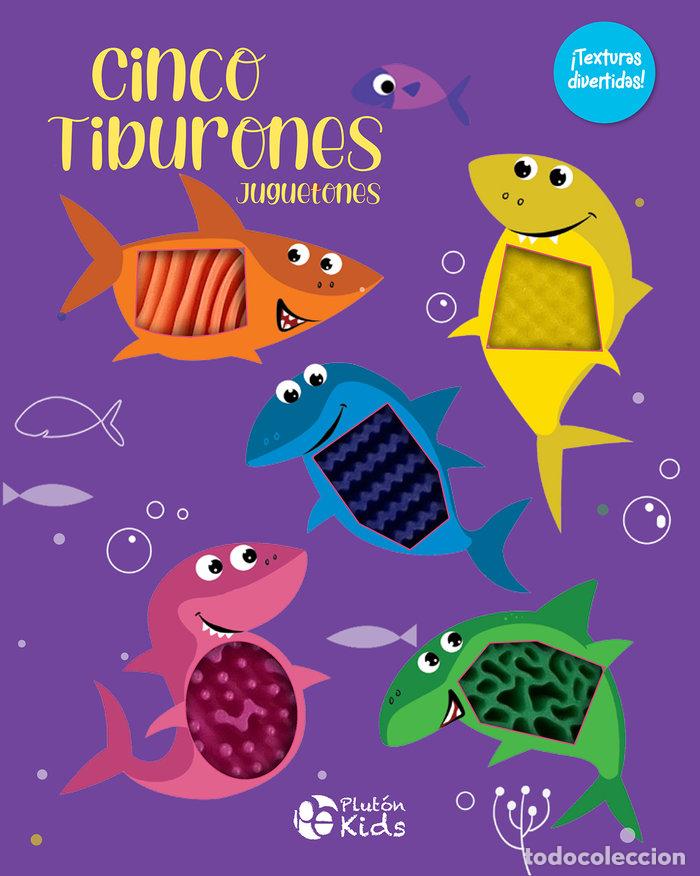 Libros: CINCO TIBURONES JUGUETONES - VARIOS AUTORES