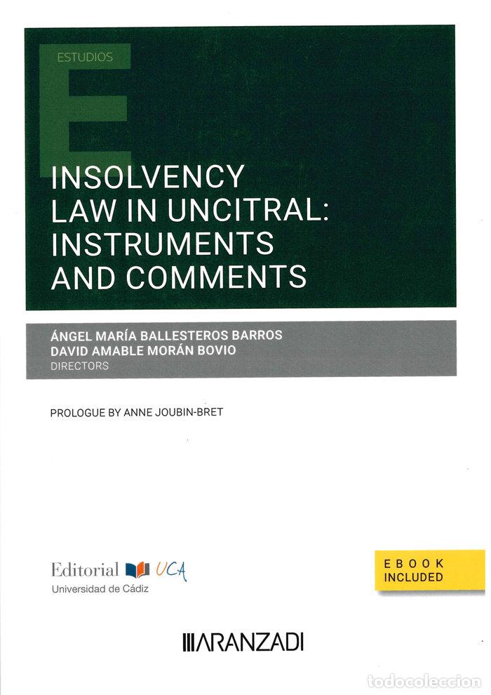 Libros: INSOLVENCY LAW IN UNCITRAL - MORAN BOVIO, DAVID