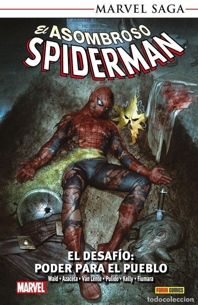 Livros: EL ASOMBROSO SPIDERMAN 25 EL DESAFIO PODER PARA EL PUEBLO - PAUL AZACETA, JOE KELLY, MAX FIUMARA, FR