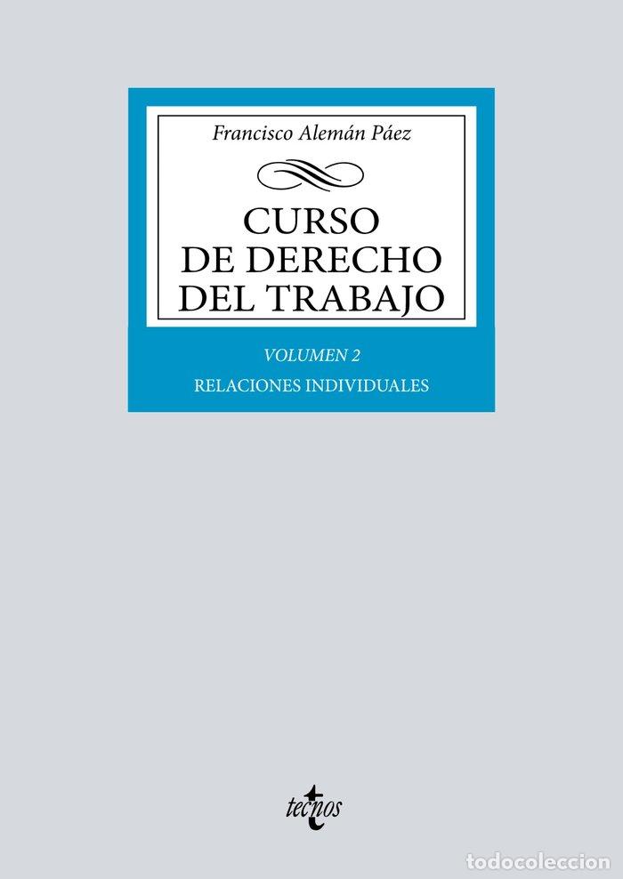 Livres: CURSO DE DERECHO DEL TRABAJO - ALEMAN PAEZ, FRANCISCO