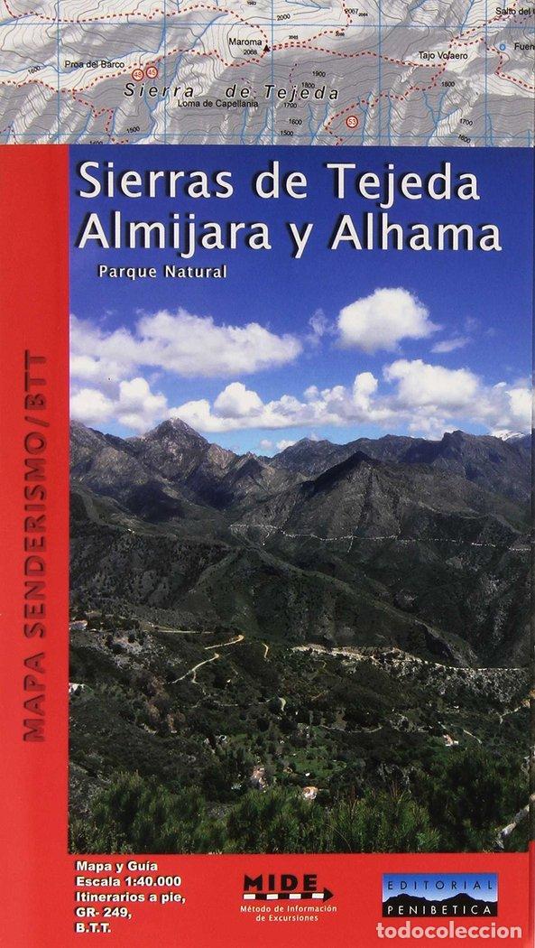 Livres: SIERRAS DE TEJEDA ALMIJARA Y ALHAMA MAPA SENDERISMO - AA VV