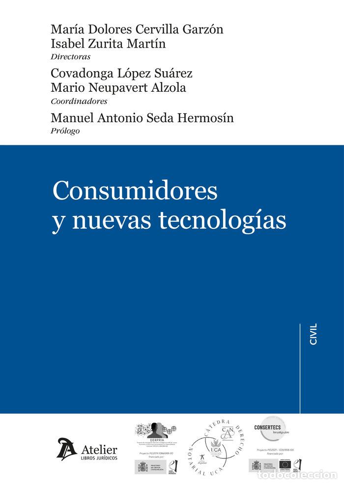 Libros: CONSUMIDORES Y NUEVAS TECNOLOGIAS - MARIA DOLORES CERVILLA GARZON
