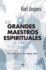 books: GRANDES MAESTROS ESPIRITUALES DE ORIENTE Y OCCIDENTE,LOS - JASPERS, KARL