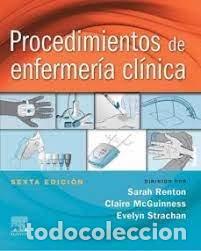 books: PROCEDIMIENTOS DE ENFERMERIA CLINICA - RENTON, SARAH