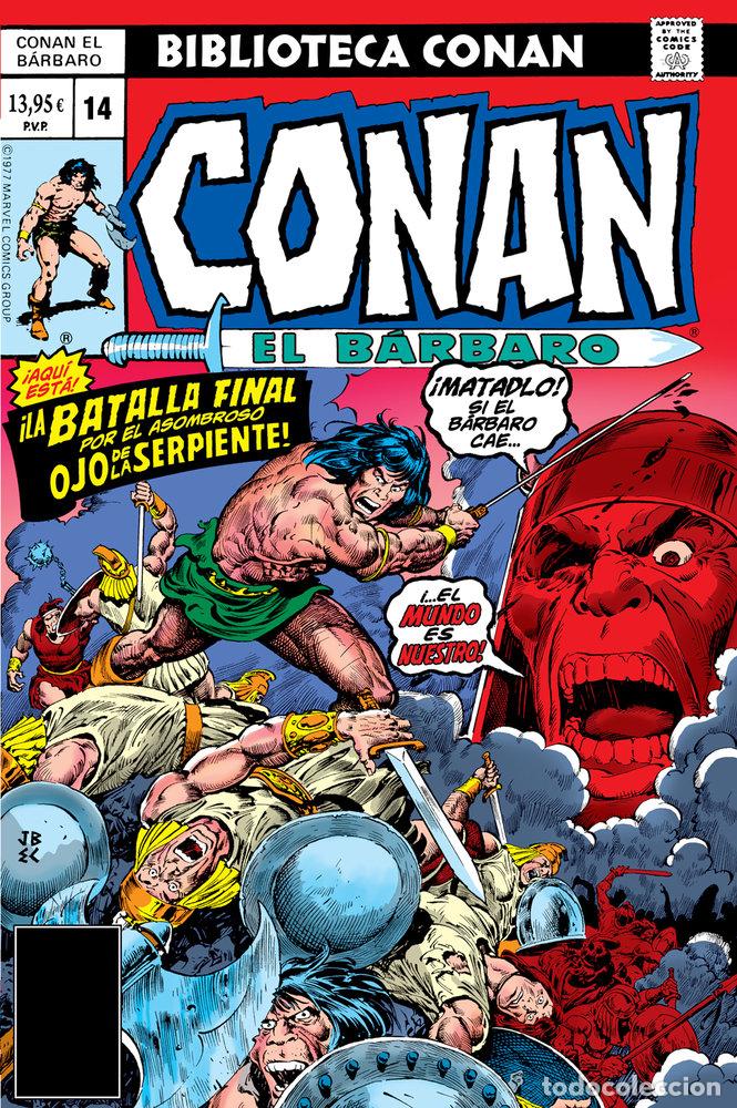 books: CONAN EL BARBARO 14 1977 1978 - HOWARD CHAYKIN