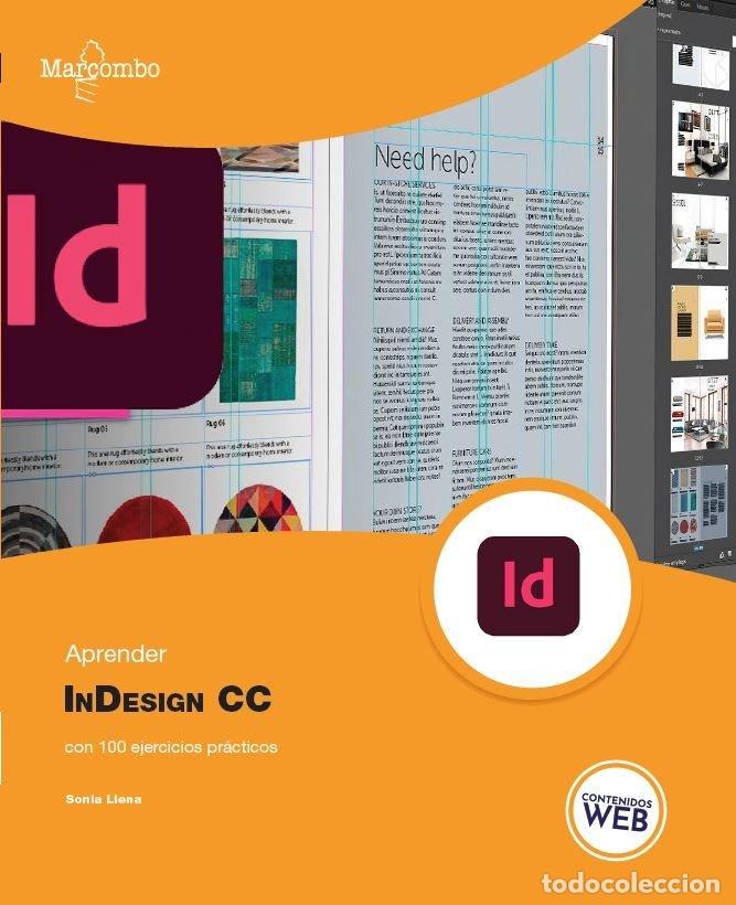 Livros: APRENDER INDESIGN CC CON 100 EJERCICIOS - LLENA, SONIA