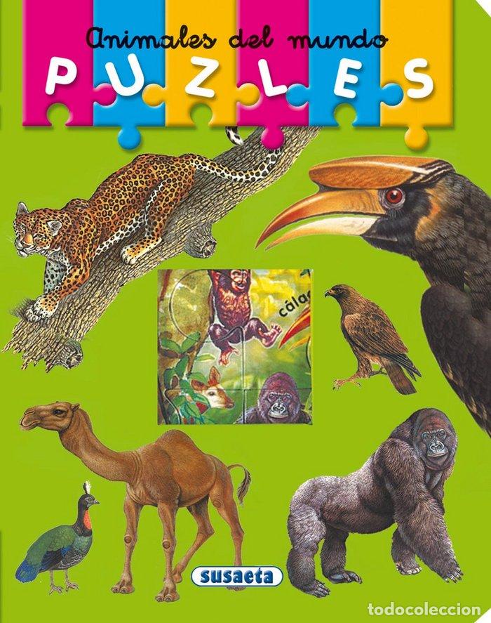 Libros: ANIMALES DEL MUNDO PUZZLES - AA.VV