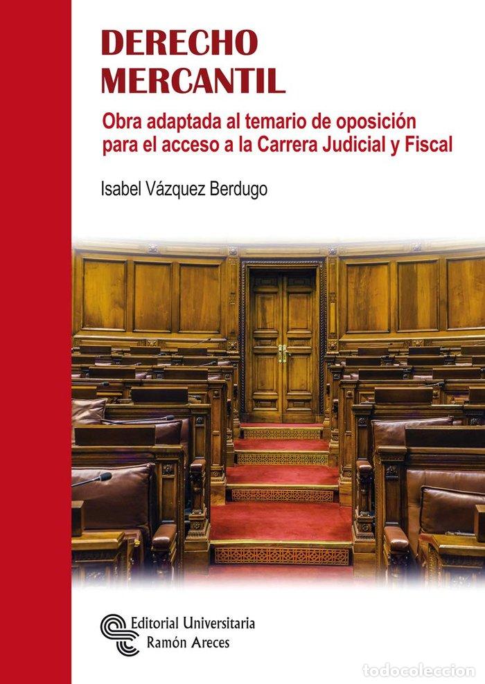 books: DERECHO MERCANTIL - VAZQUEZ BERDUGO, ISABEL