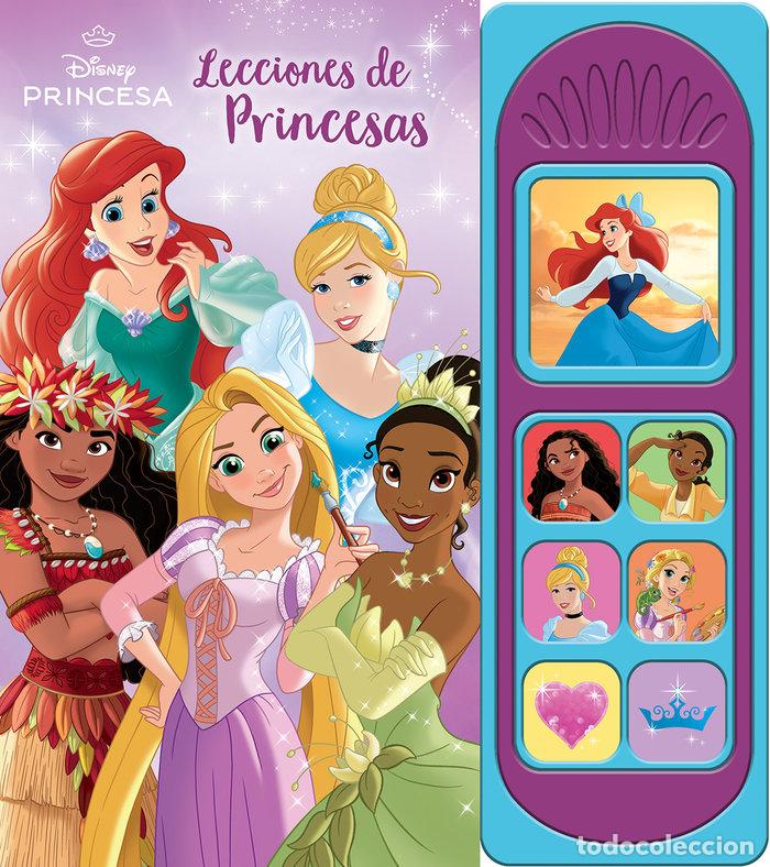 Livres: LECCIONES DE PRINCESAS 7 BOTONES DISNEY PRINCESAS LSB - AA.VV