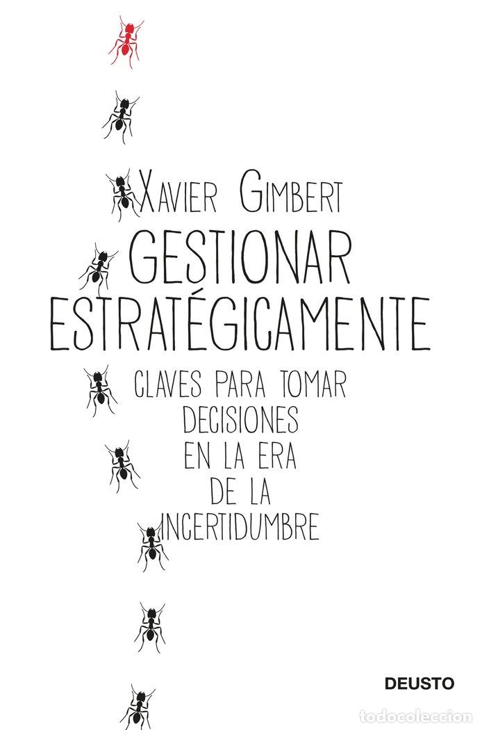 books: GESTIONAR ESTRATEGICAMENTE - XAVIER GIMBERT