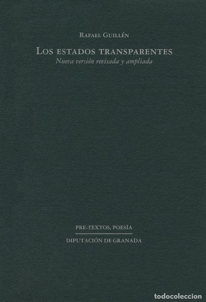 Libros: ESTADOS TRANSPARENTES - GUILLEN, RAFAEL