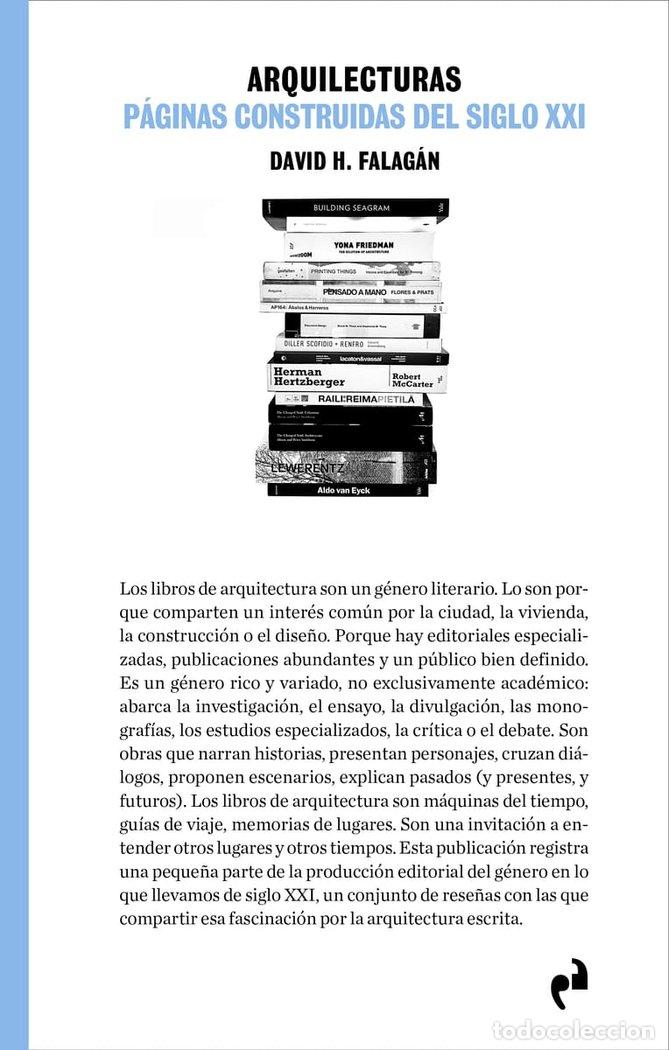 Libri: ARQUILECTURAS - H FALAGAN, DAVID