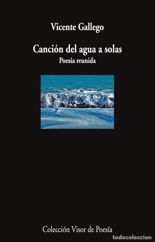 Livros: CANCION DEL AGUA A SOLAS - GALLEGO, VICENTE