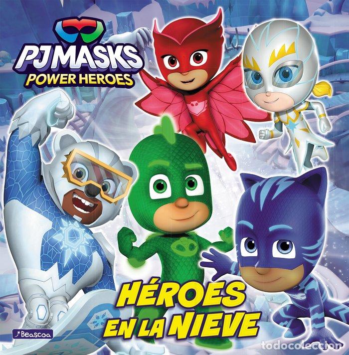 Libros: PJ MASKS UN CUENTO HEROES EN LA NIEVE - HASBRO