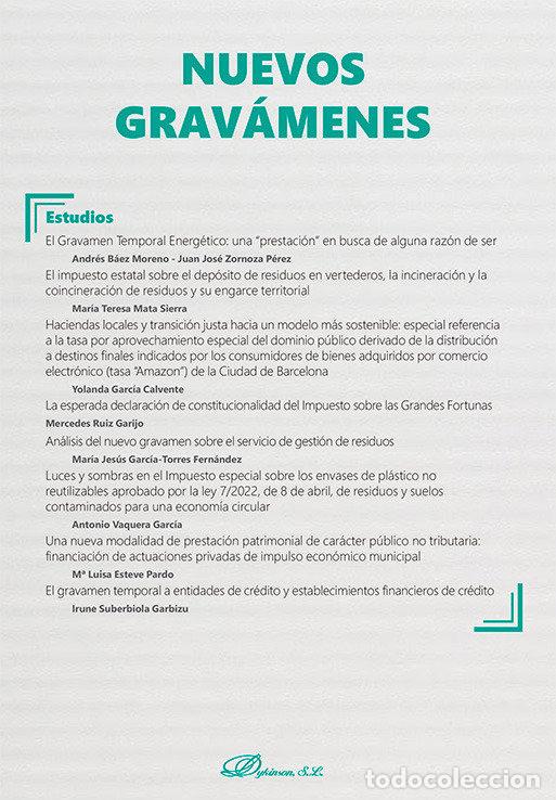 Livres: NUEVOS GRAVAMENES MONOGRAFICO NUEVA FISCALIDAD 2024 - .