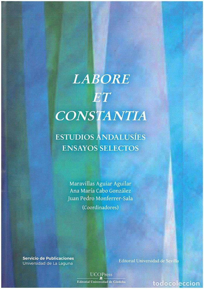 Livres: LABORE ET CONSTANTIA ESTUDIOS ADALUSIES ENSAYOS SELECTOS - AA.VV