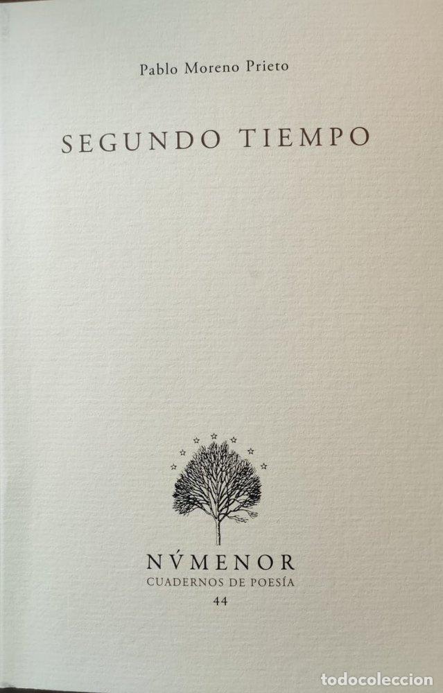Livres: SEGUNDO TIEMPO - MORENO PRIETO, PABLO