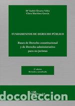 books: FUNDAMENTOS DE DERECHO PUBLICO - ALVAREZ VELEZ, M&ordf; ISABEL