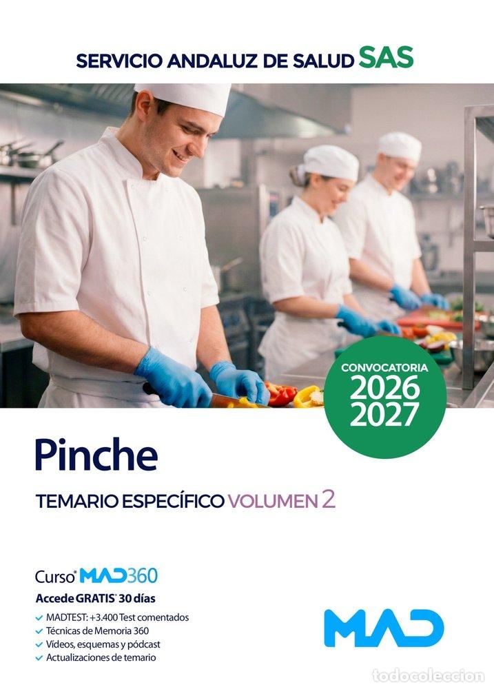 books: PINCHE TEMARIO ESPECIFICO 2 SERVICIO ANDALUZ SALUD SAS - AA.VV