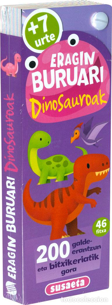 Libros: DINOSAUROAK + 7 URTE - SUSAETA, EQUIPO