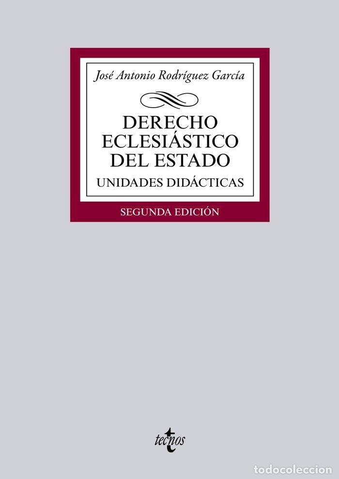 books: DERECHO ECLESIASTICO DEL ESTADO - RODRIGUEZ GARCIA, JOSE ANTONIO
