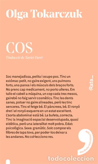 books: COS-CAT - TOKARCZUK, OLGA