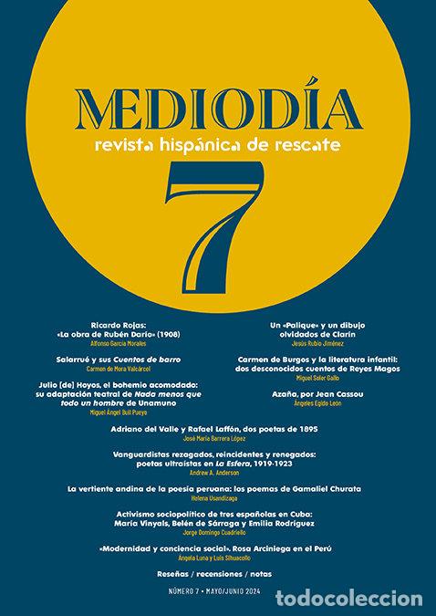 books: MEDIODIA REVISTA HISPANICA DE RESCATE 7 - AA.VV
