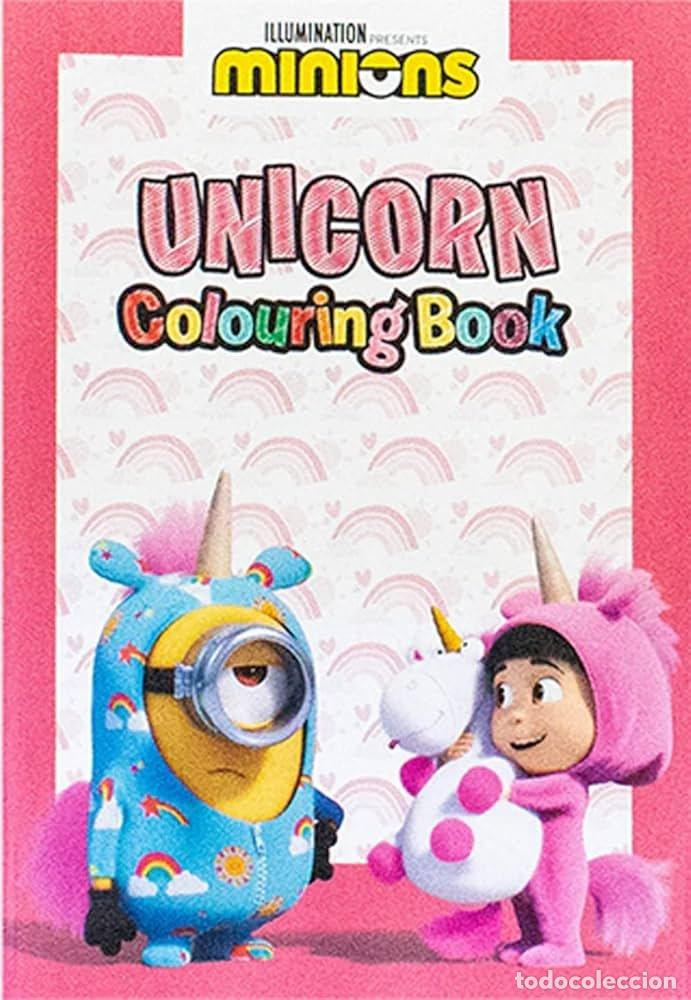 Libros: MINIONS UNICORN COLOURING BOOK - AA.VV