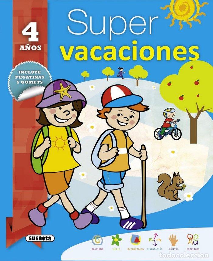 Libros: SUPER VACACIONES 4 A&Ntilde;OS - GARCIA, M LUISA