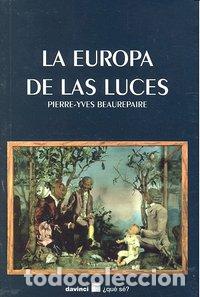 B&uuml;cher: EUROPA DE LAS LUCES,LA - BEAUREPAIRE, PIERRE YVES