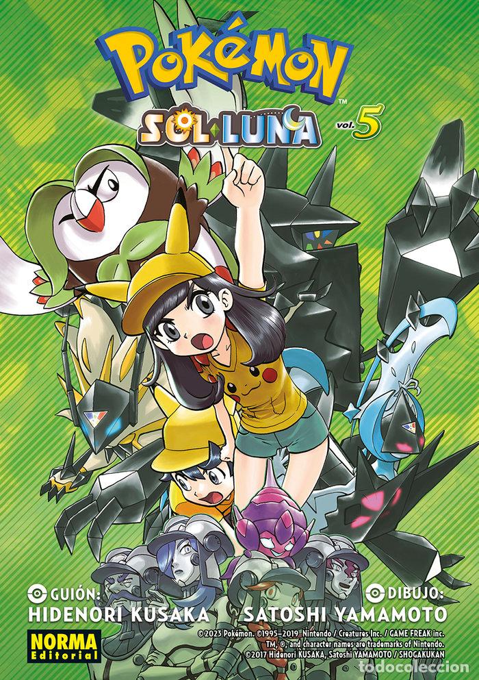 Livros: POKEMON SOL Y LUNA 5 - HIDENORI KUSAKA