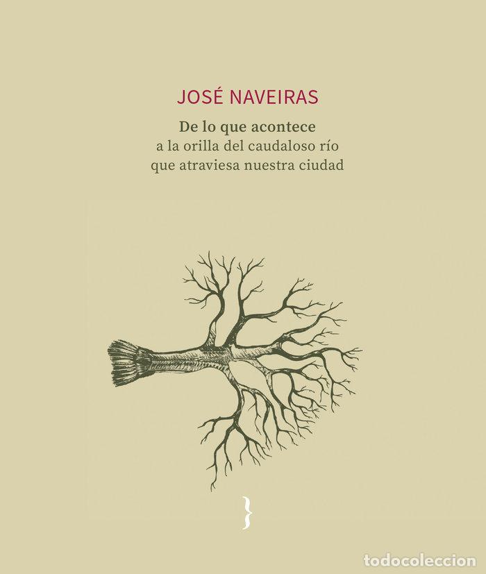 Livros: DE LO QUE ACONTECE A LA ORILLA DEL CAUDALOSO RIO QUE ATRAVI - NAVEIRAS, JOSE