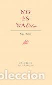 books: NO ES NADA - MURUA, KEPA
