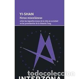 Libros: NOTAS MISCELANEAS - YISHAN, MANCHU