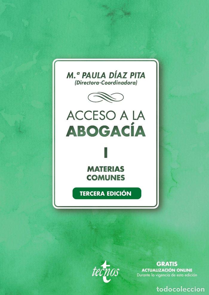 Libros: ACCESO A LA ABOGACIA I - DIAZ PITA, M&ordf; PAULA